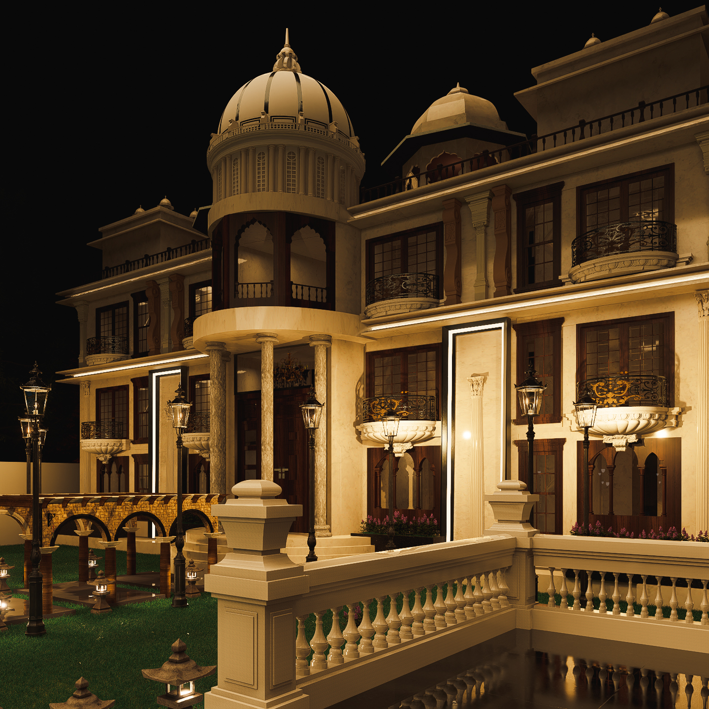 spanish villa